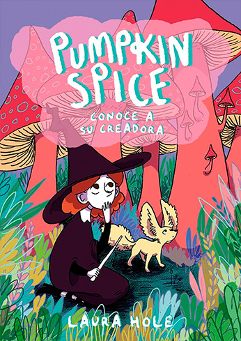 Cómic PUMPKIN SPICE CONOCE A SU CREADORA