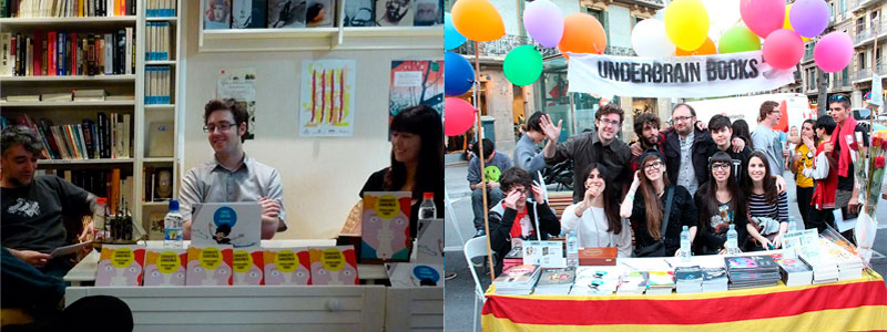 Primeros actos de Underbrain Books